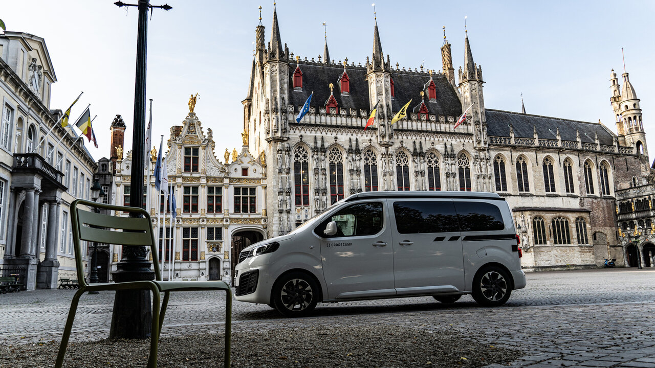 Camping in Belgien: mit dem CROSSCAMP nach Brüssel